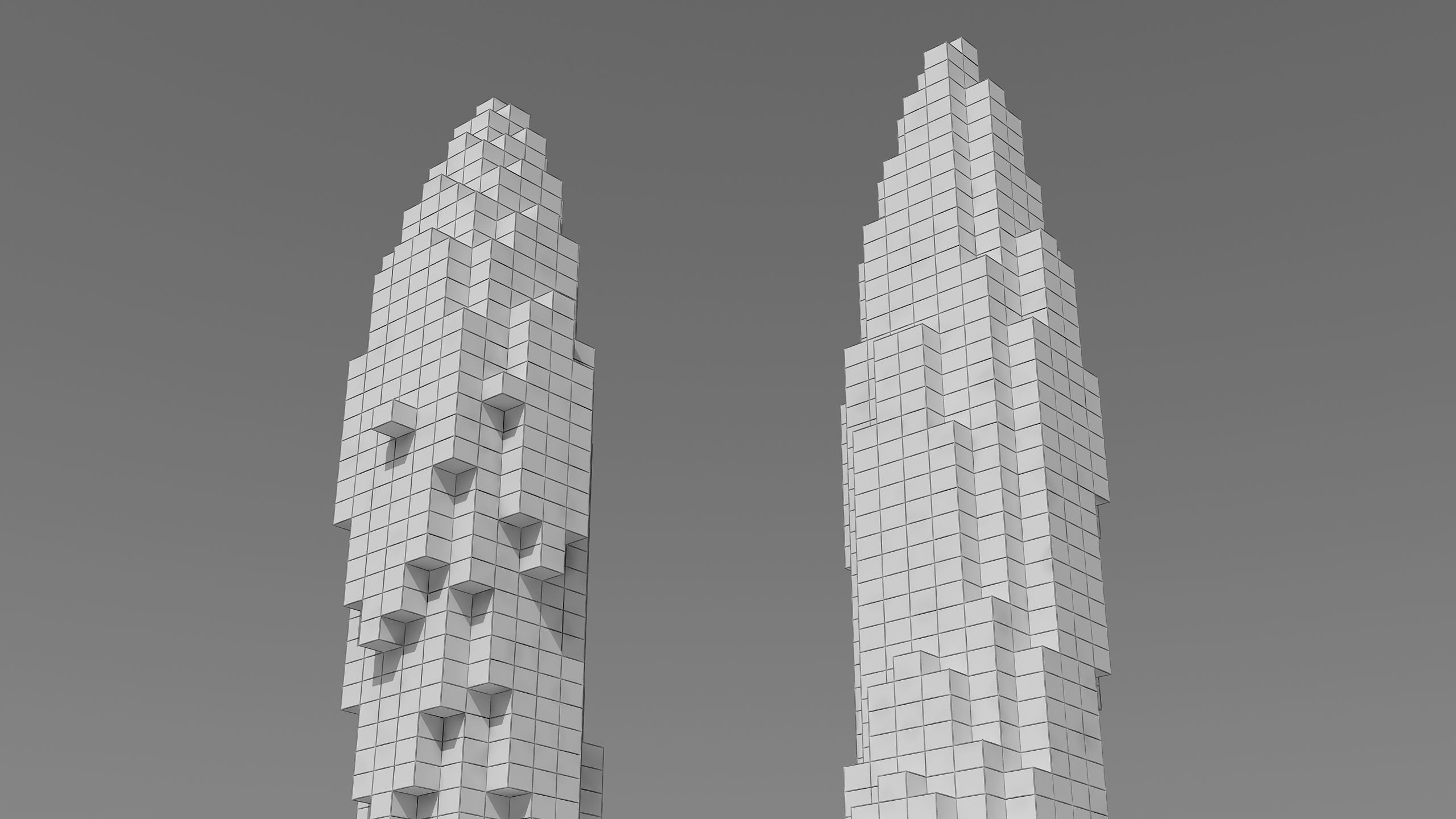 0184 - Skyscraper Architecture 3D Project - 2D Drawings 3D model_26