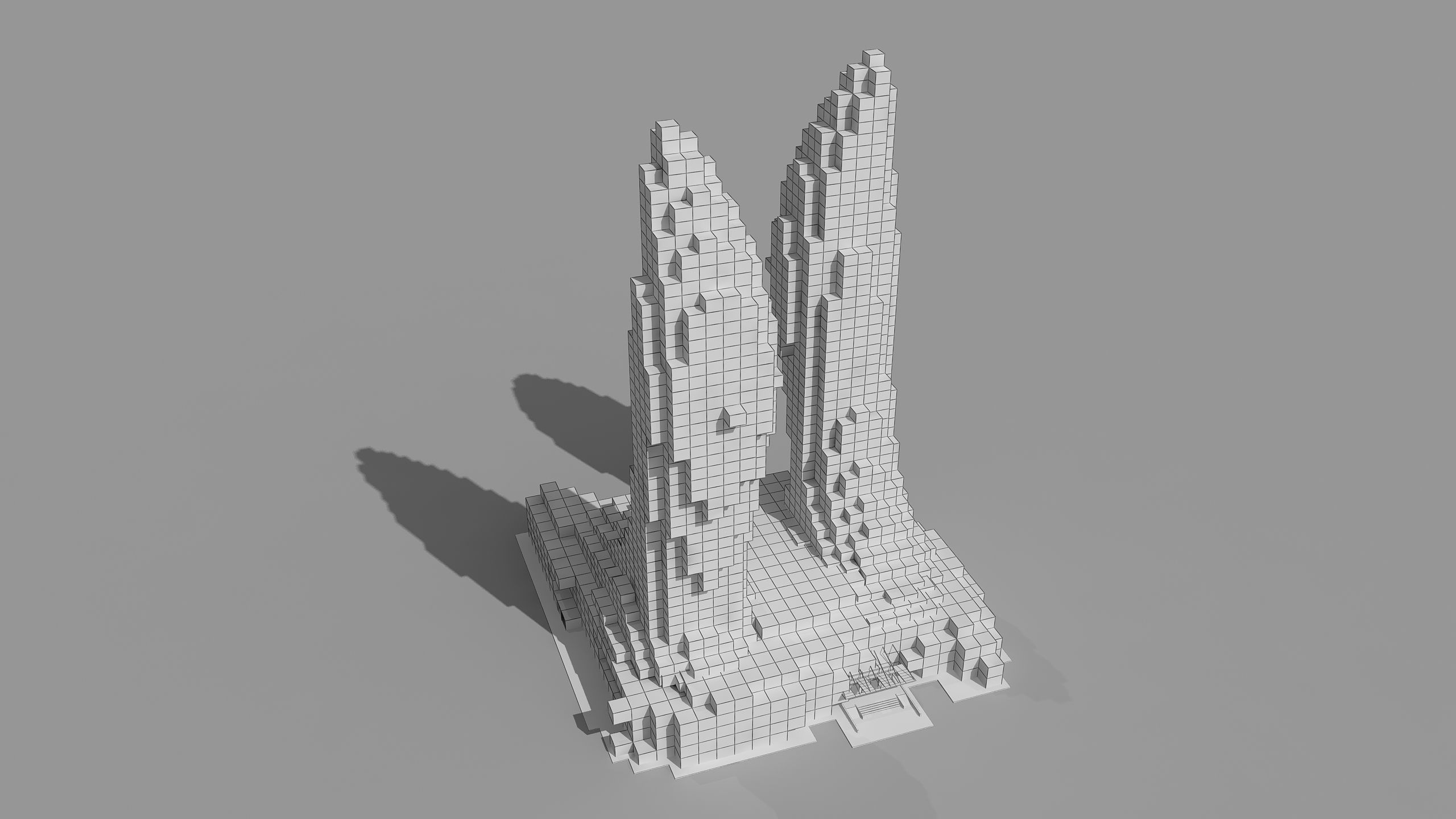 0184 - Skyscraper Architecture 3D Project - 2D Drawings 3D model_16