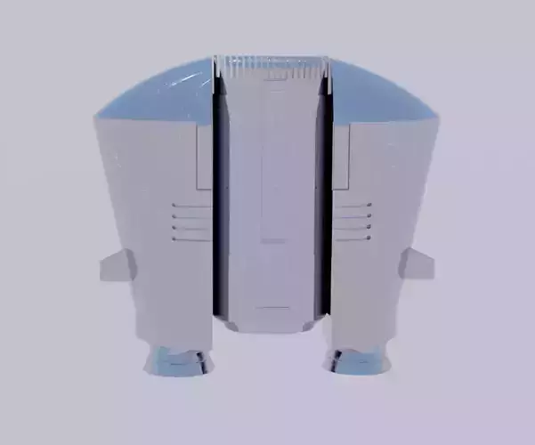 Mandalorian Moff Gideon Imperial Commando Jetpack 3D print model