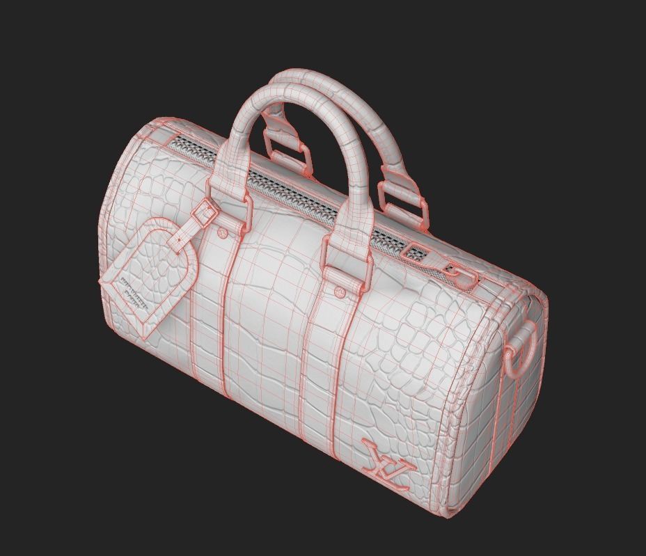 bag-louis-vuitton Low-poly 3D model_15