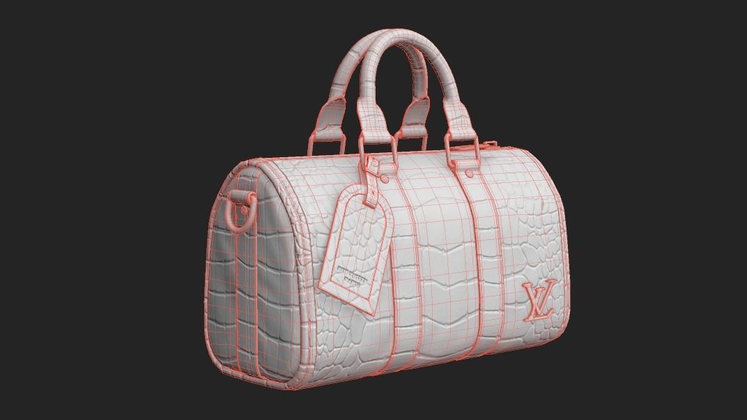 bag-louis-vuitton Low-poly 3D model_14