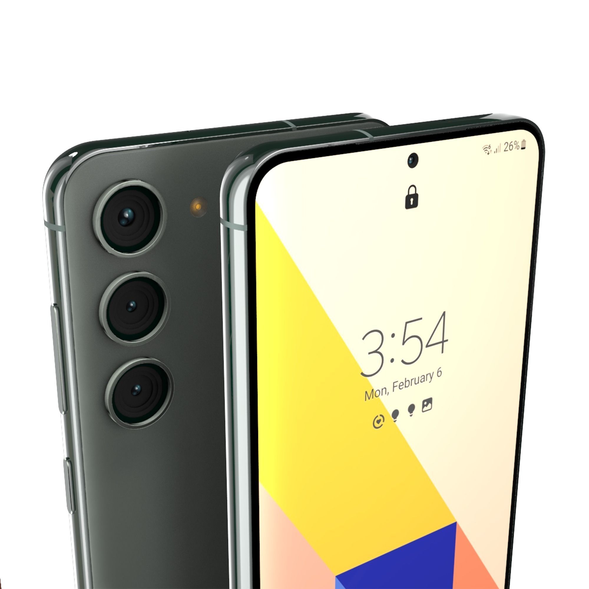 Samsung Galaxy S23 Plus Full Colors 3D model_3