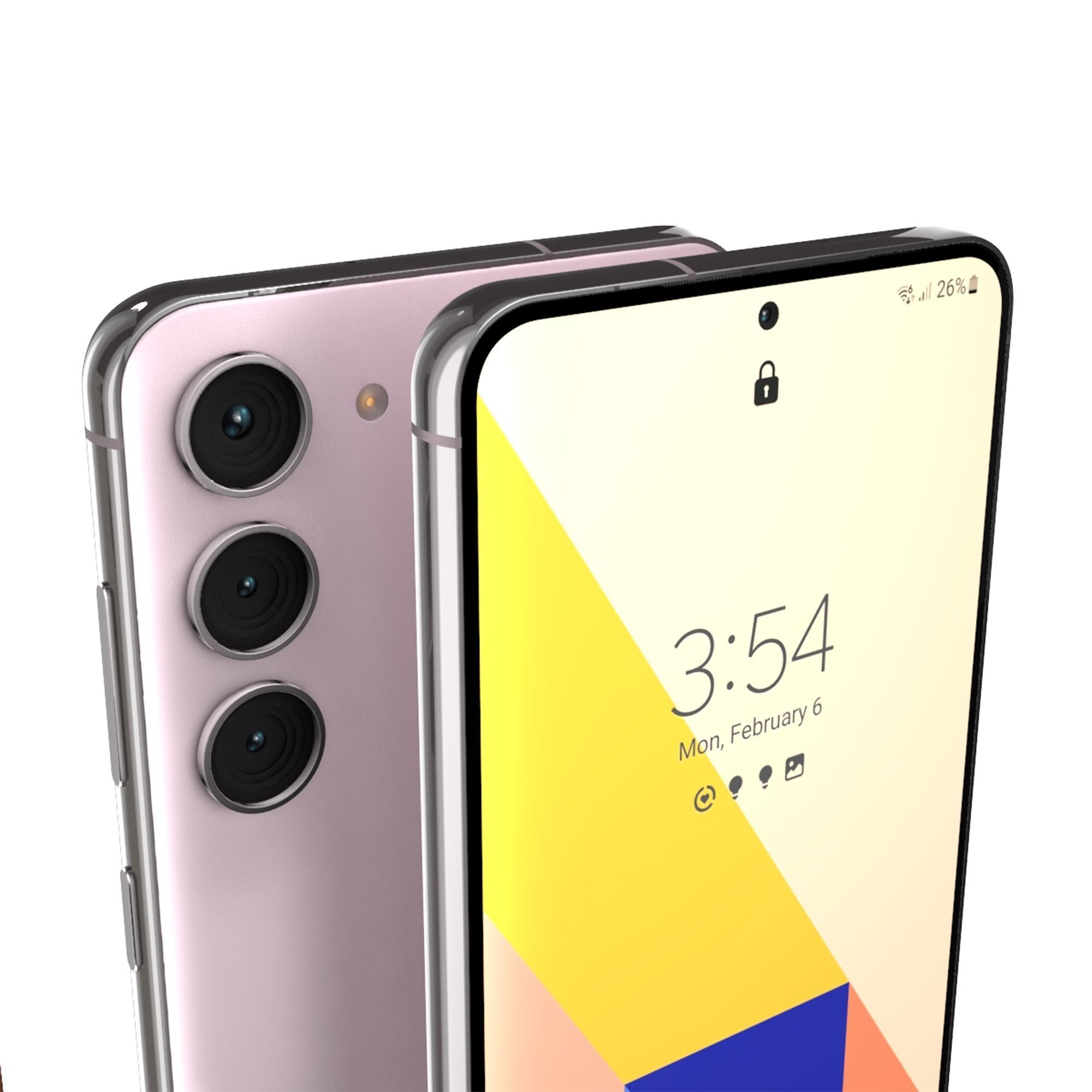 Samsung Galaxy S23 Plus Full Colors 3D model_4