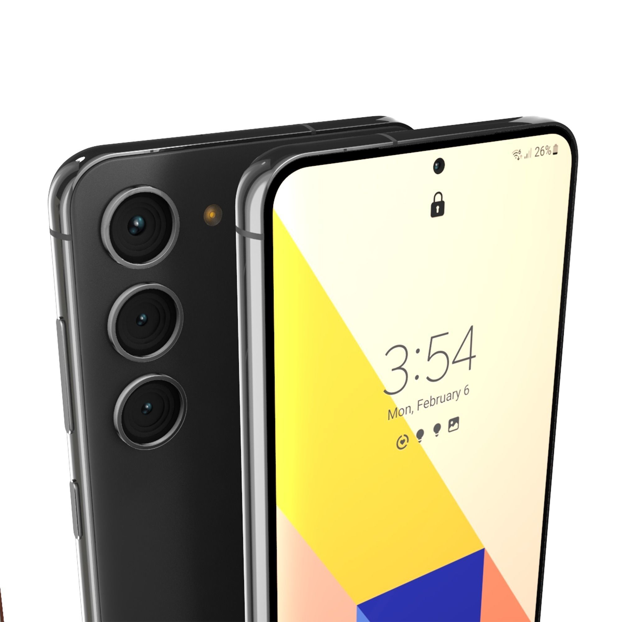 Samsung Galaxy S23 Plus Full Colors 3D model_2