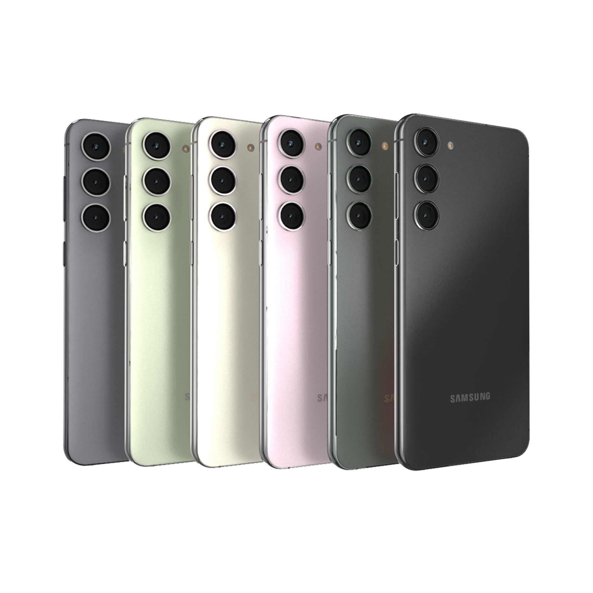 Samsung Galaxy S23 Plus Full Colors 3D model_1