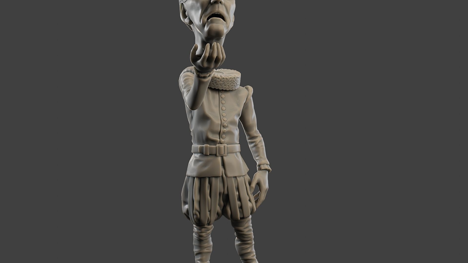 Joe Biden Ghost Meme 3D print model_28