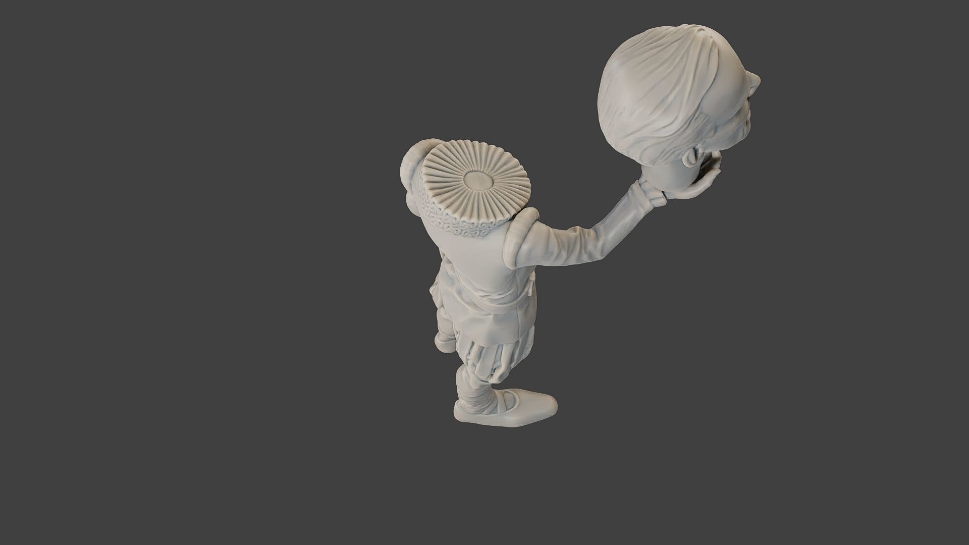 Joe Biden Ghost Meme 3D print model_23
