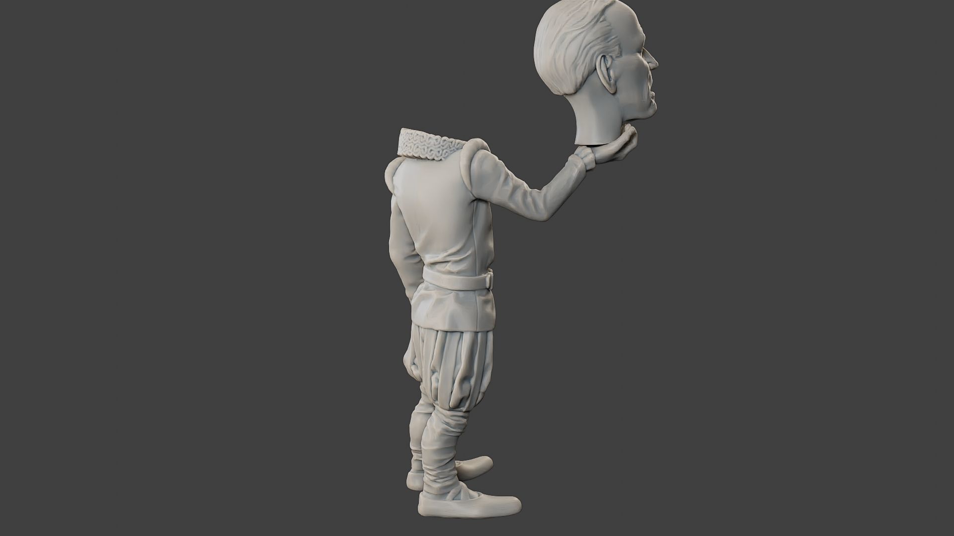 Joe Biden Ghost Meme 3D print model_31