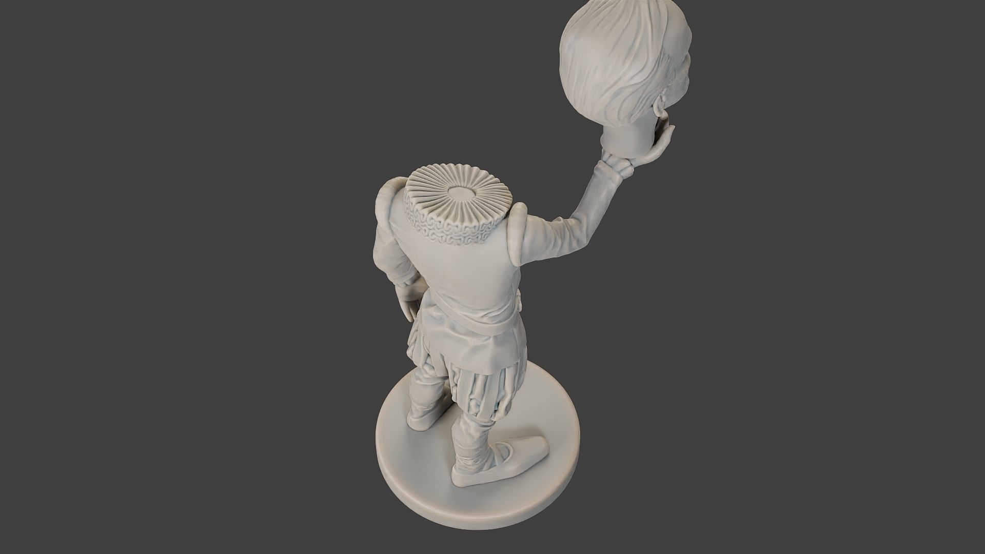 Joe Biden Ghost Meme 3D print model_22