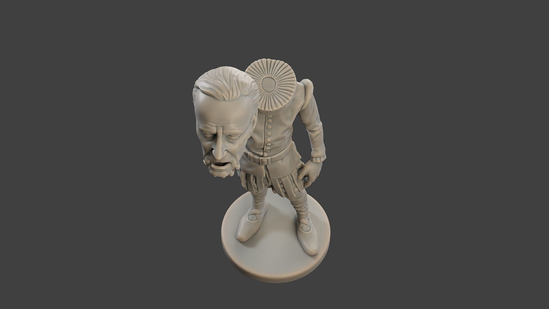 Joe Biden Ghost Meme 3D print model_14