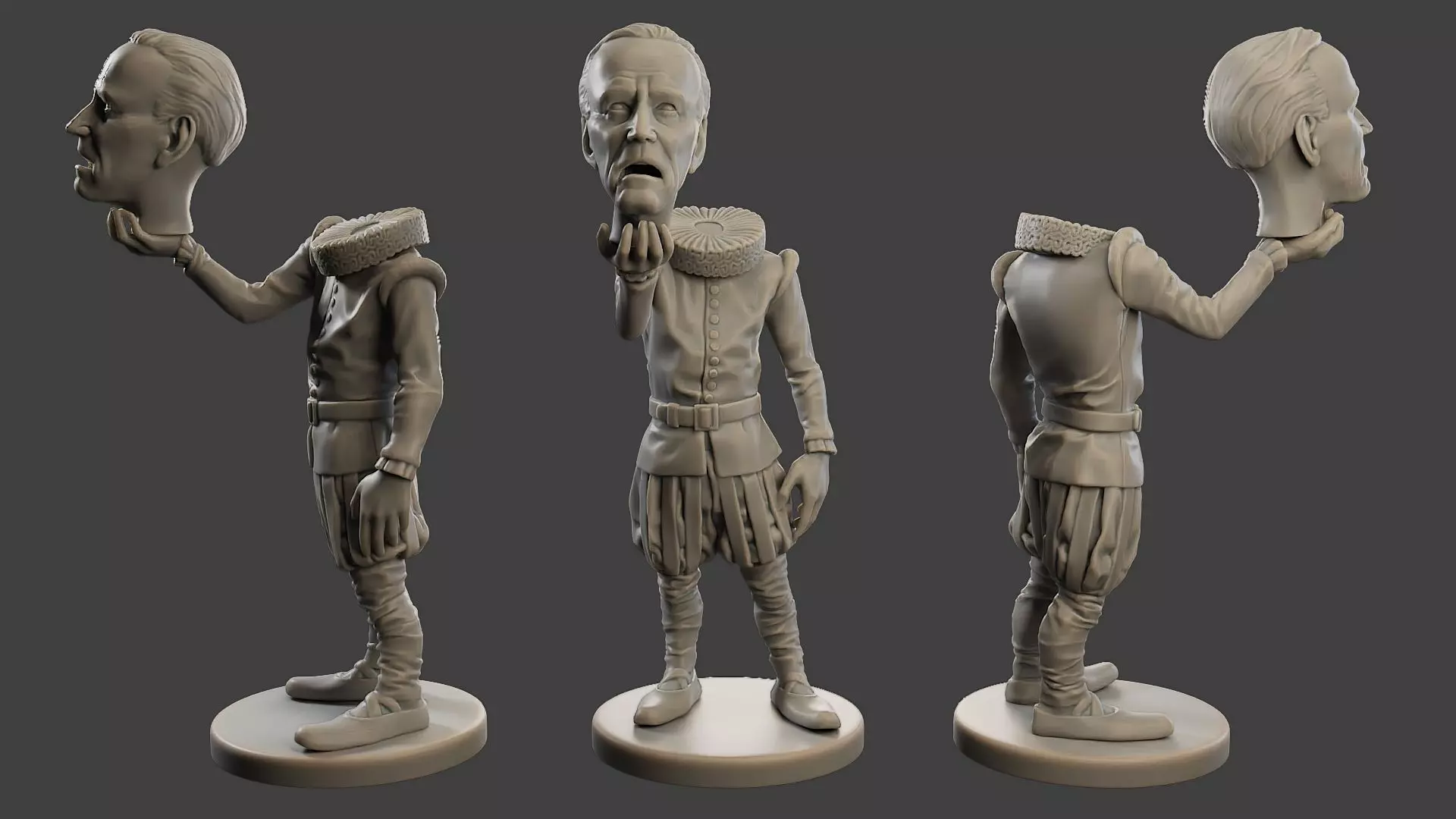 Joe Biden Ghost Meme 3D print model_0