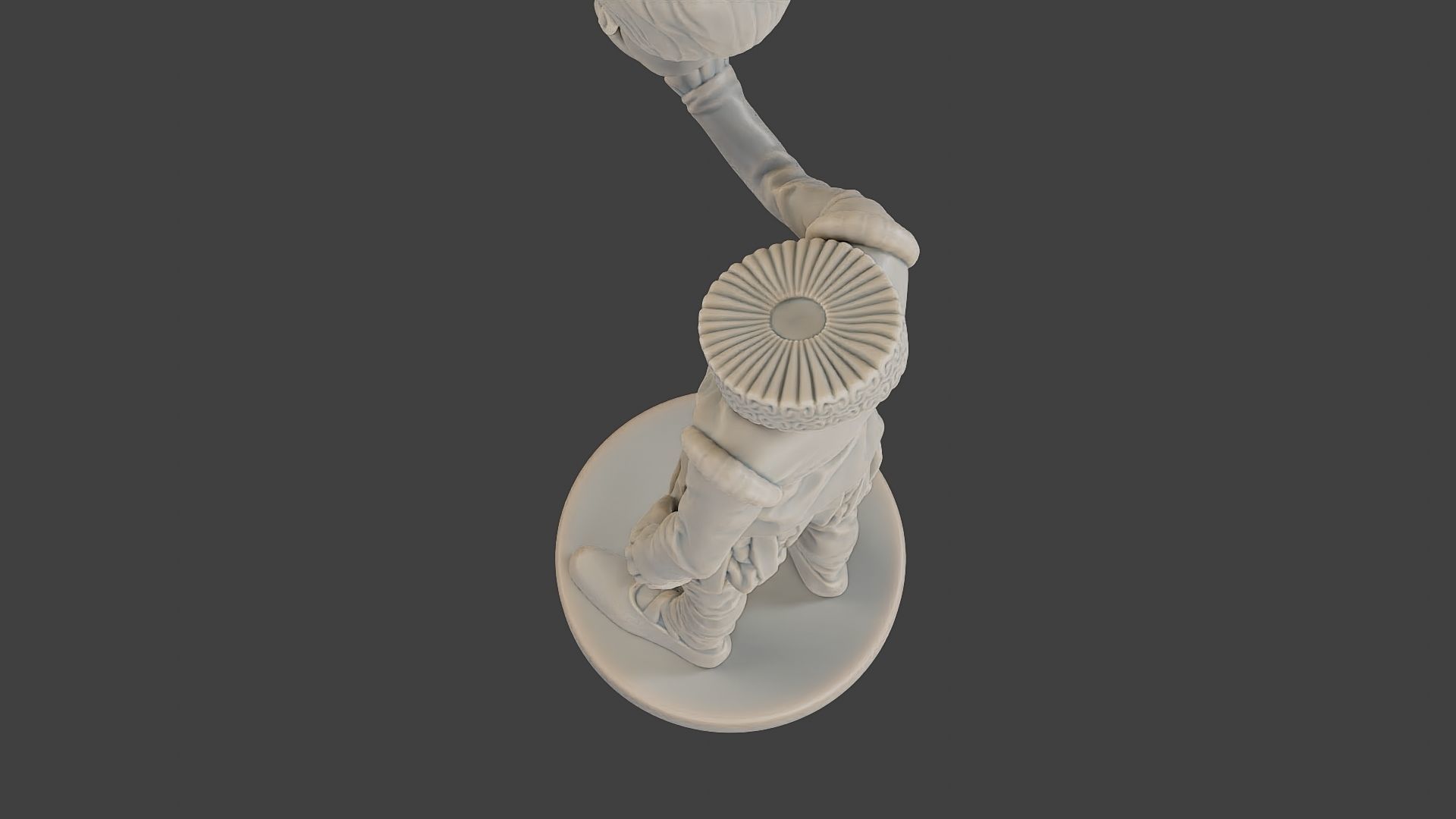 Joe Biden Ghost Meme 3D print model_16