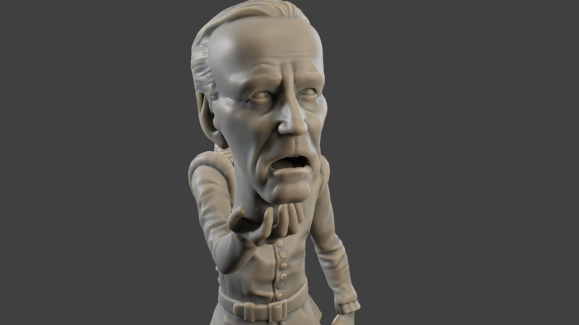 Joe Biden Ghost Meme 3D print model_19