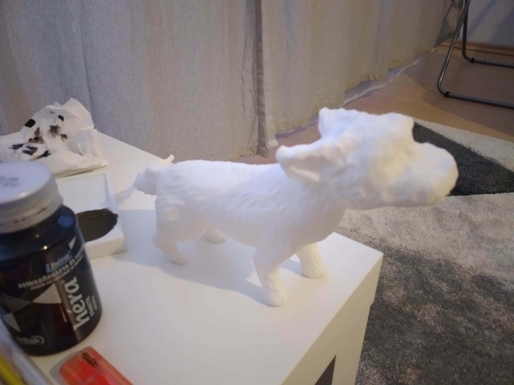 3D printable dog yorkie 3D print model_4