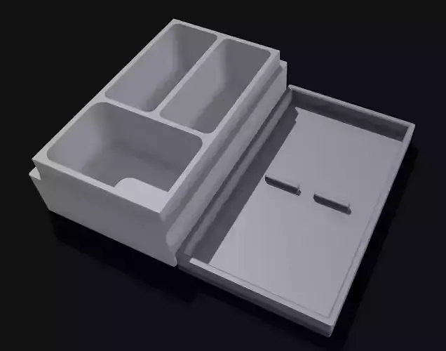 Compartment Box with Lid