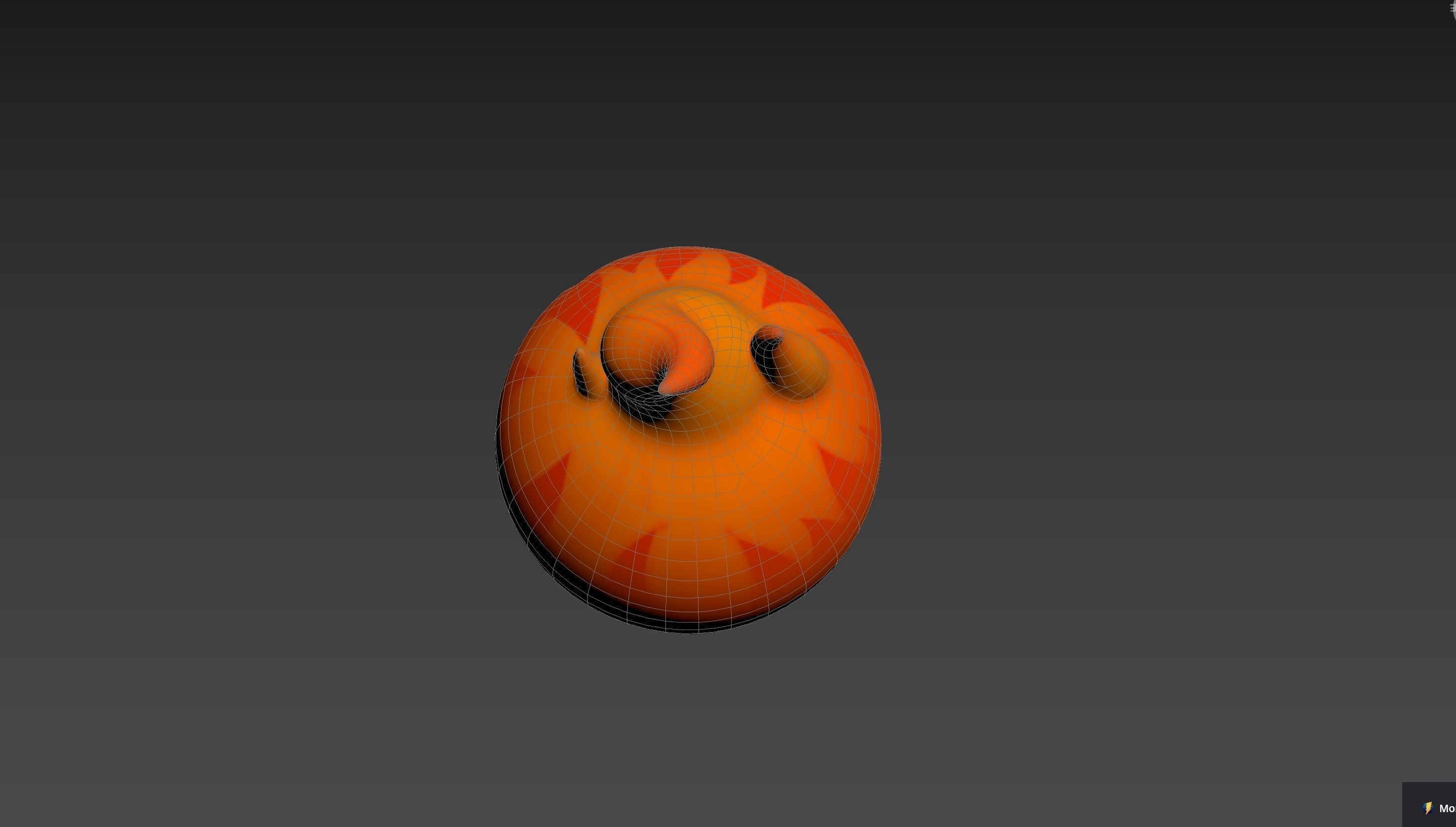 Character242 Flame Monster 3D model_22