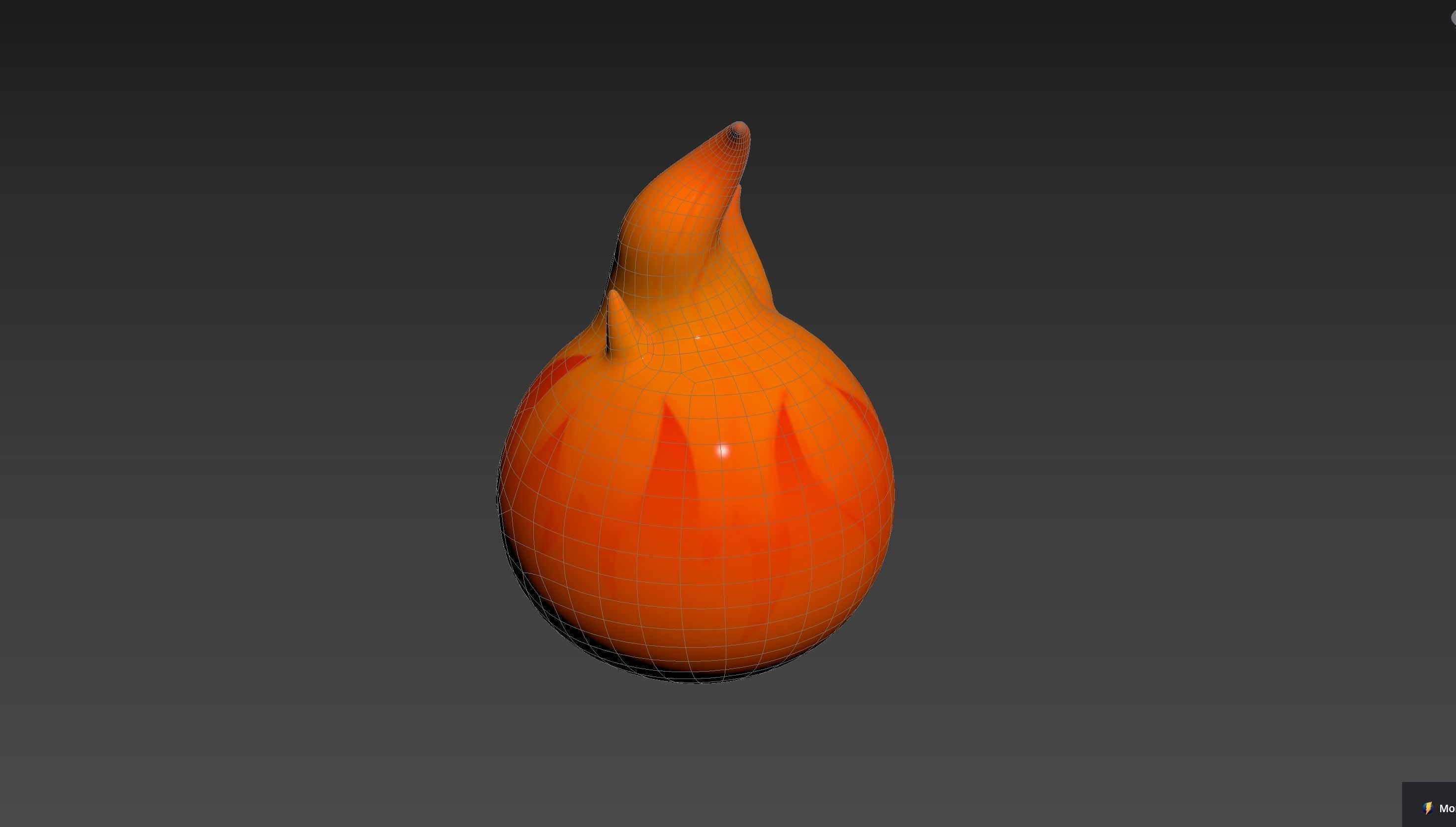 Character242 Flame Monster 3D model_21