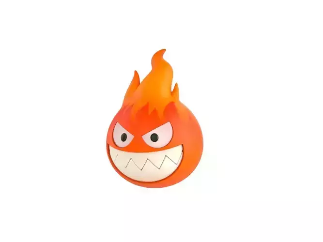 Character242 Flame Monster