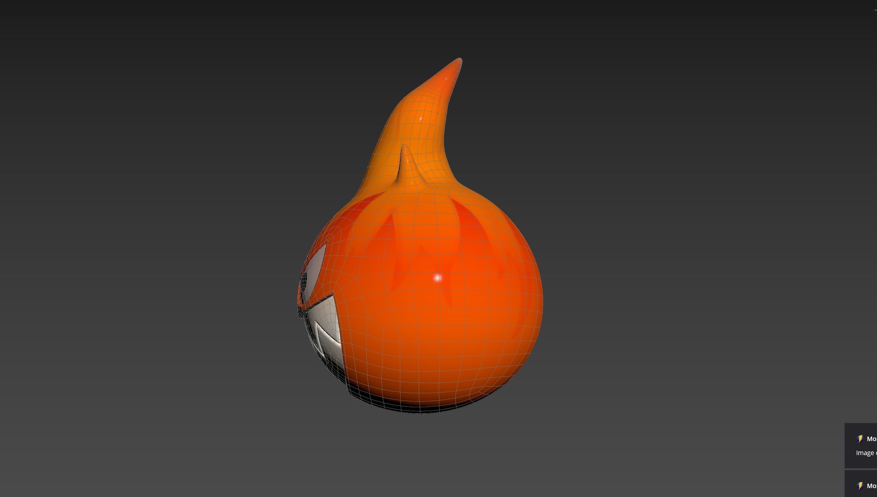 Character242 Flame Monster 3D model_24