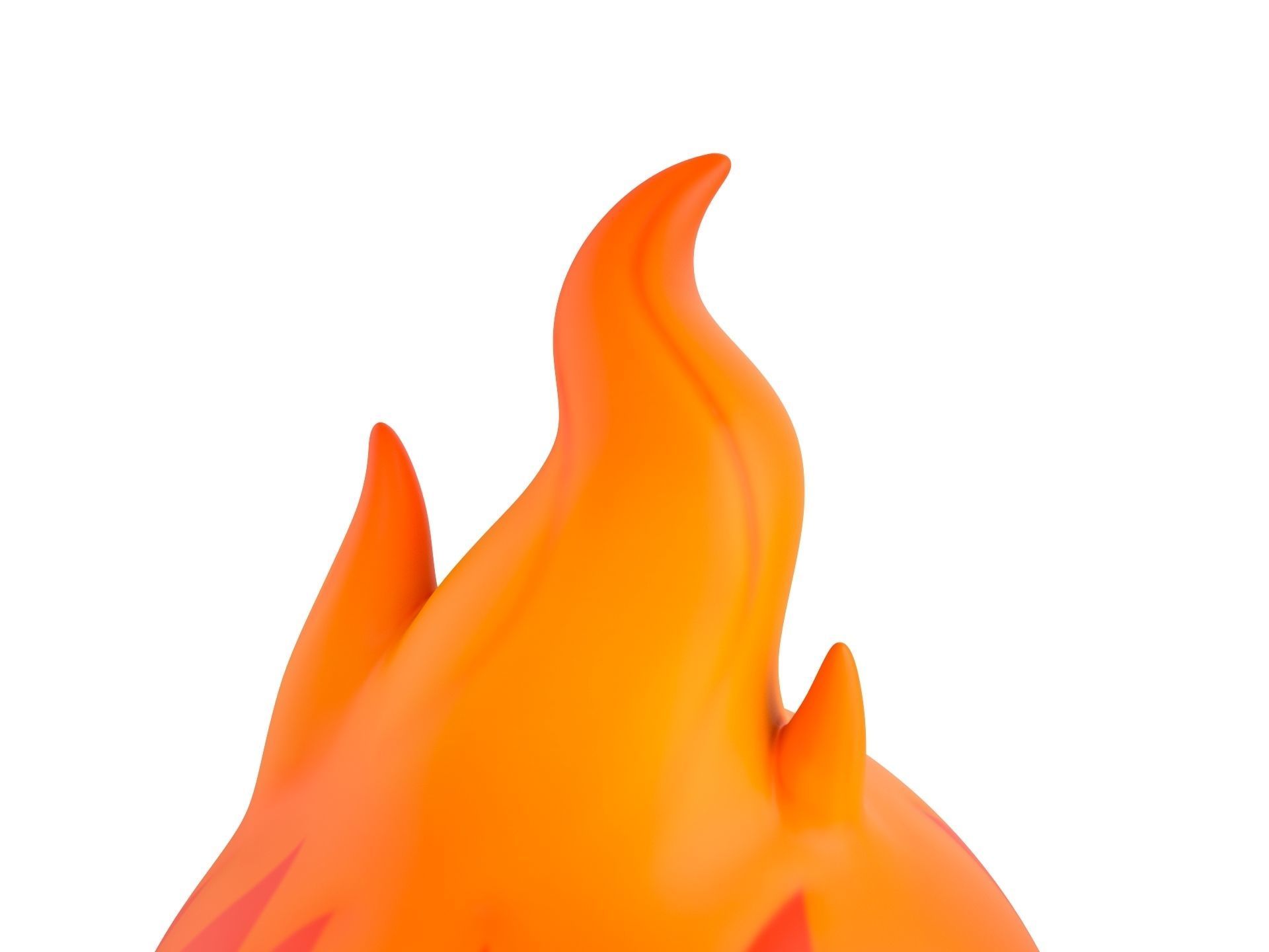 Character242 Flame Monster 3D model_9