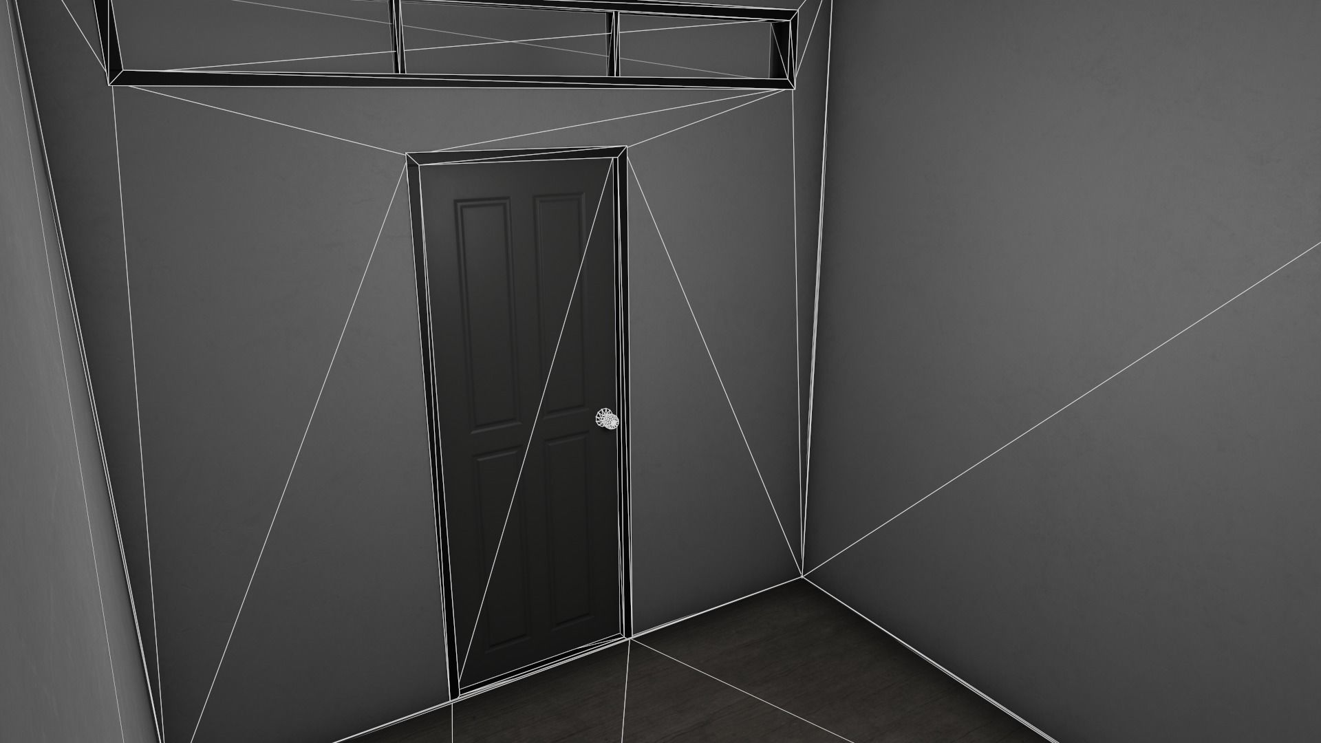 PBR Shed House B V2 Low-poly 3D model_17