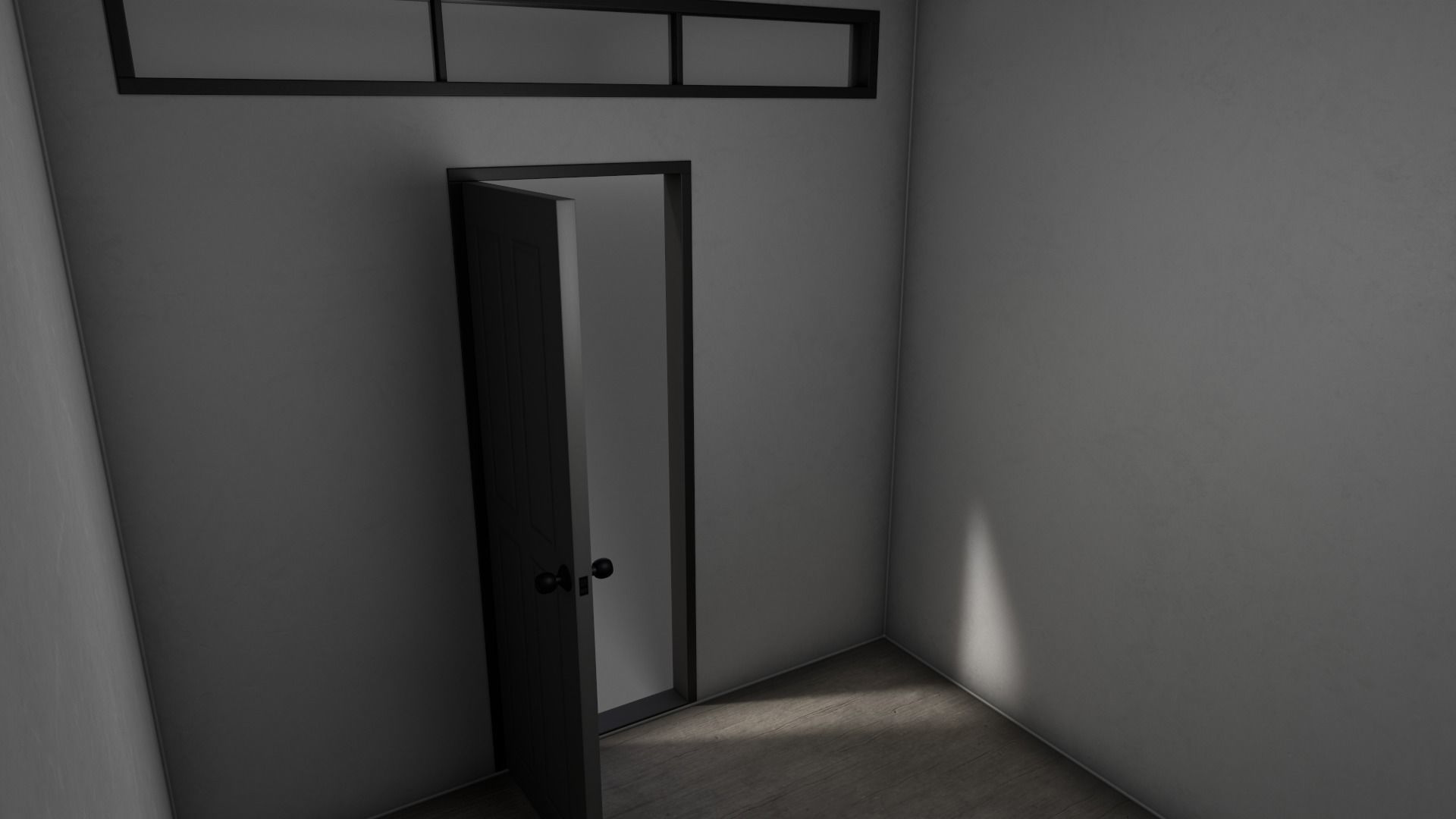 PBR Shed House B V2 Low-poly 3D model_7