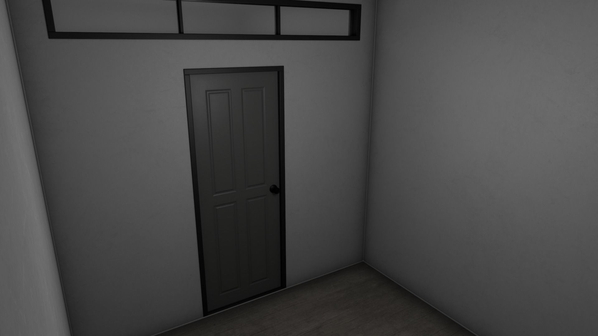 PBR Shed House B V2 Low-poly 3D model_6