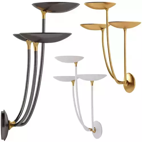 Visual Comfort Keira Large Triple Sconce