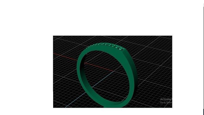 Casual Ring 3D print model