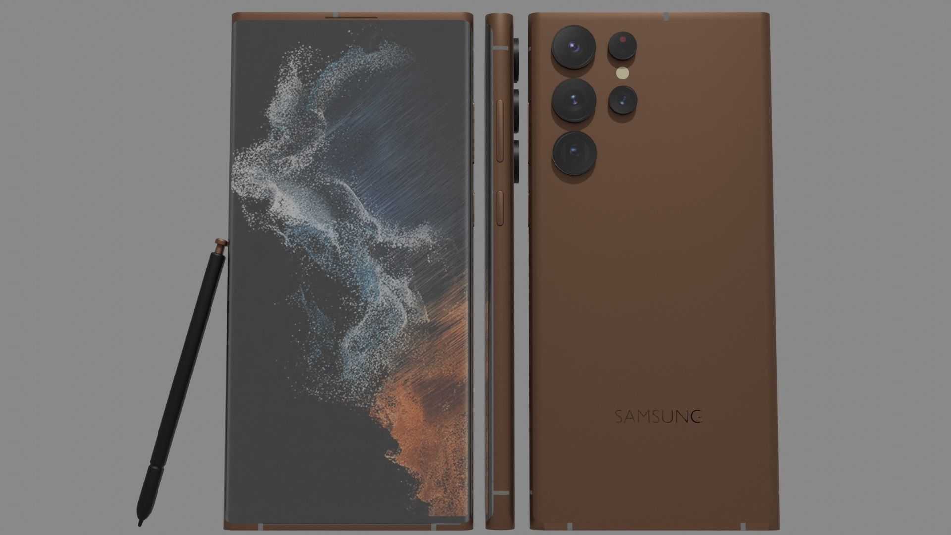 Galaxy S23 ultra 3D model_4