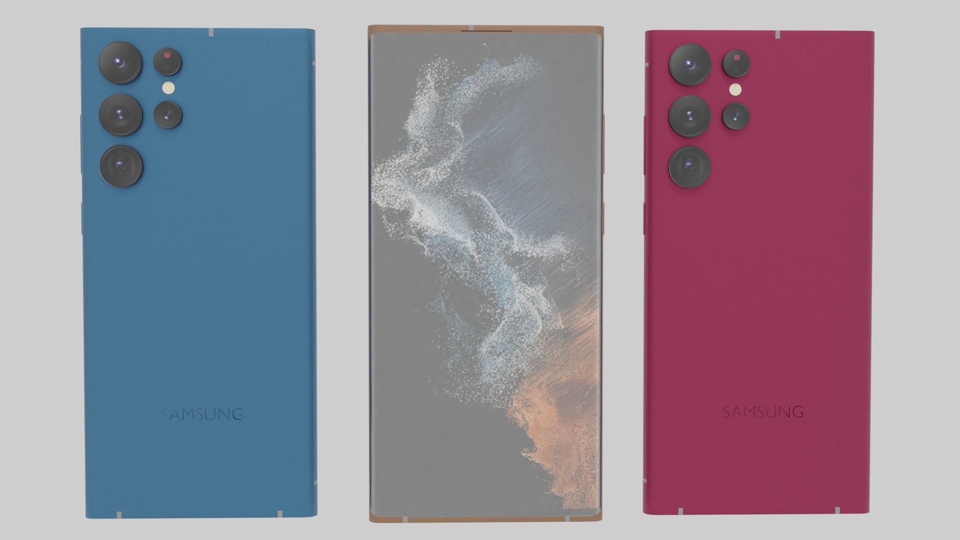 Galaxy S23 ultra 3D model_11