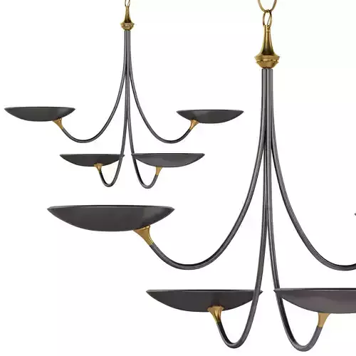 Medium Chandelier Visual Comfort Keira collection
