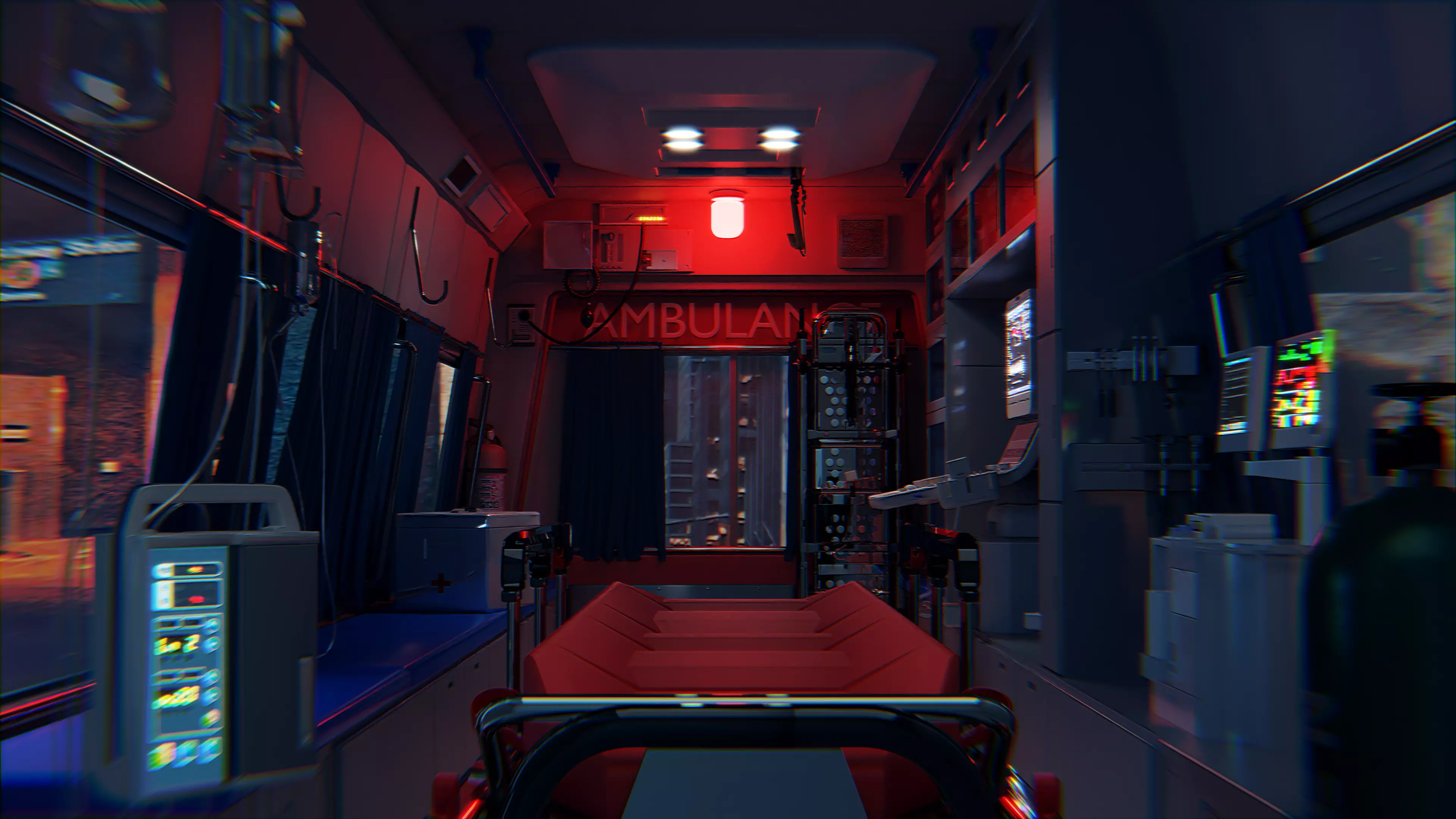 Ambulance 3D model_0
