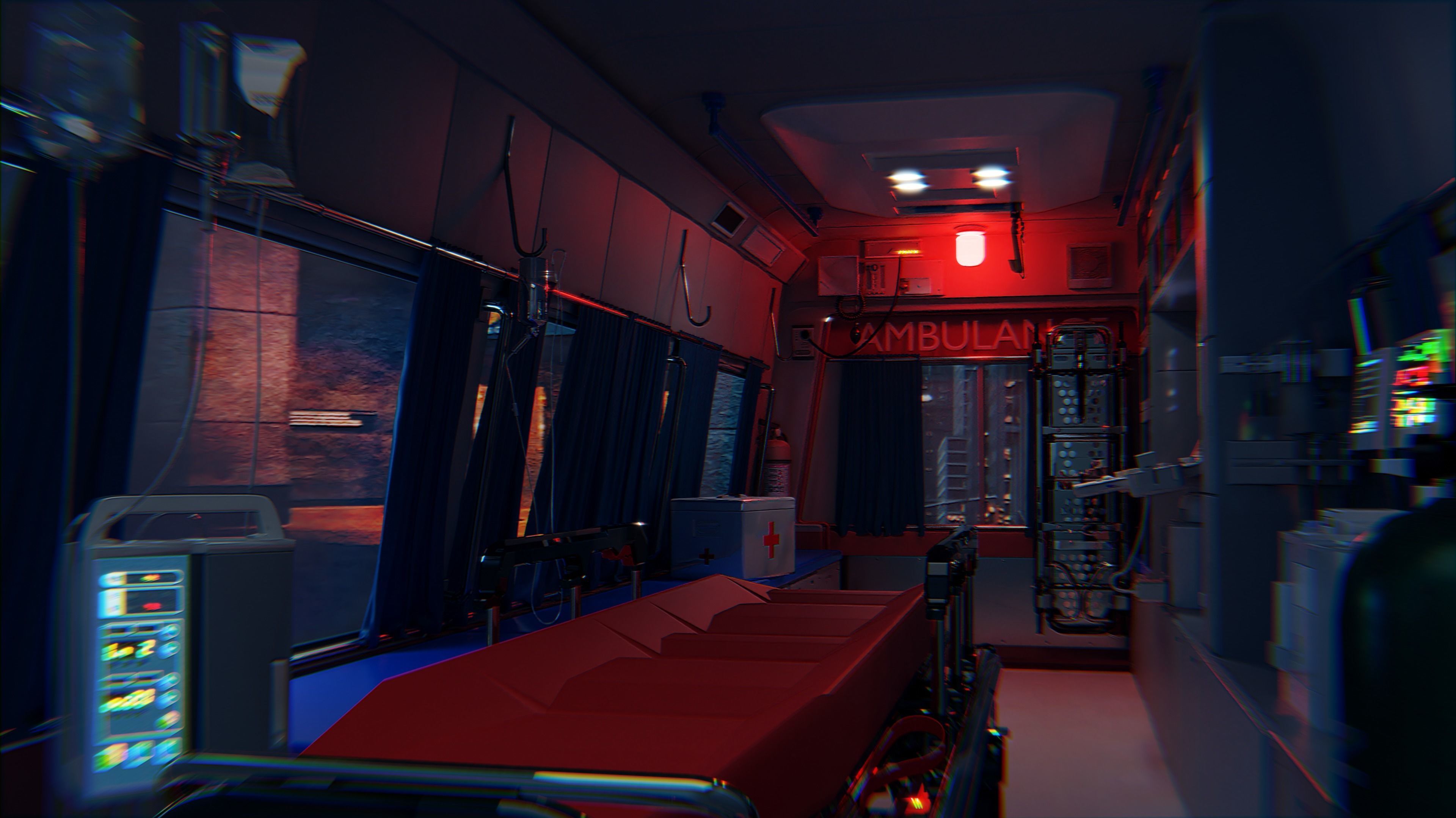 Ambulance 3D model_1