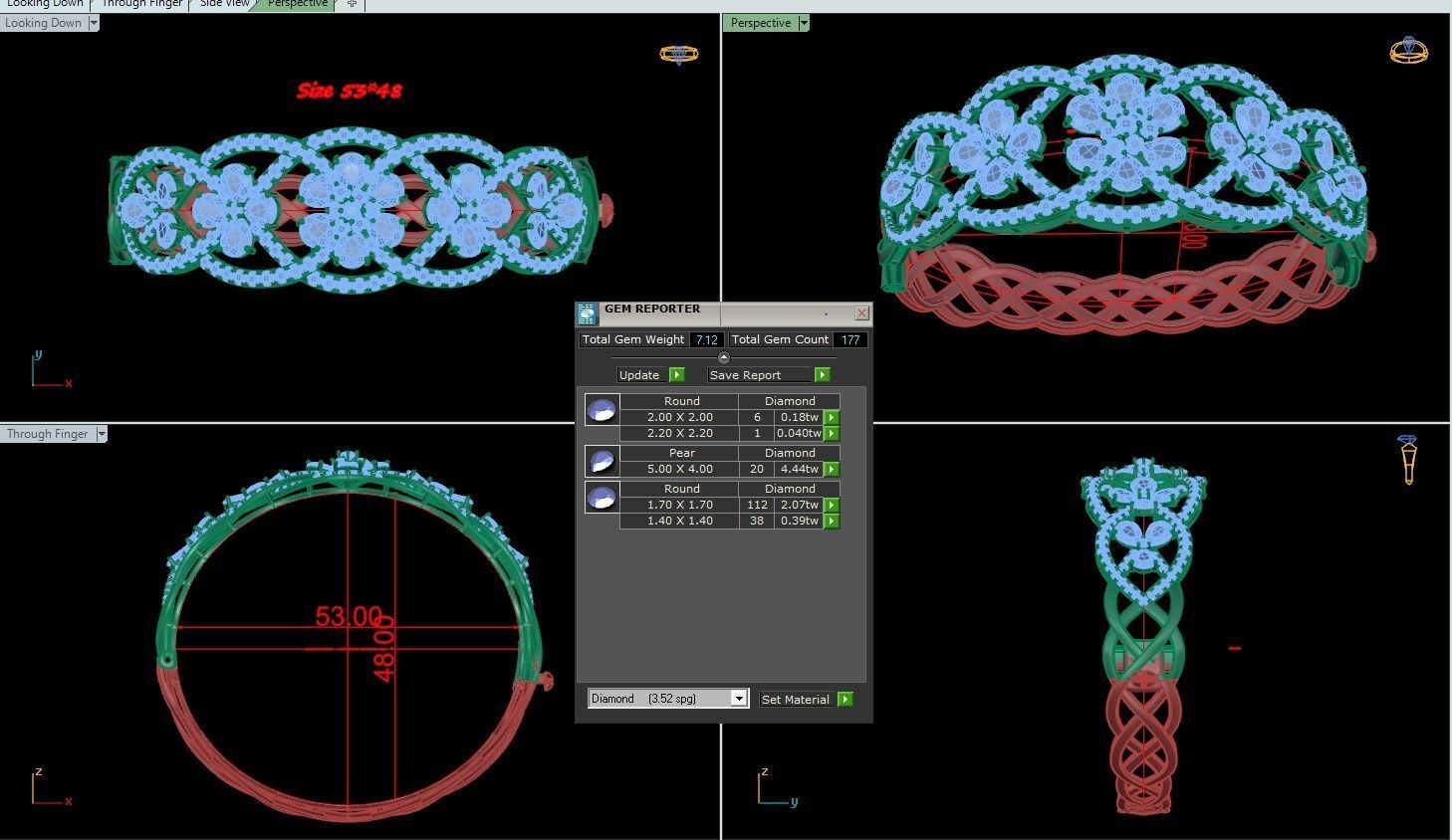 Bracelet 3D print model_1