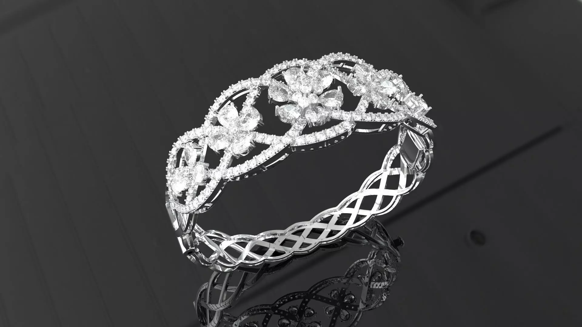Bracelet 3D print model_0