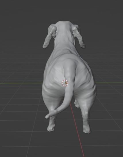 3D printable dog dachsund 3D print model_10