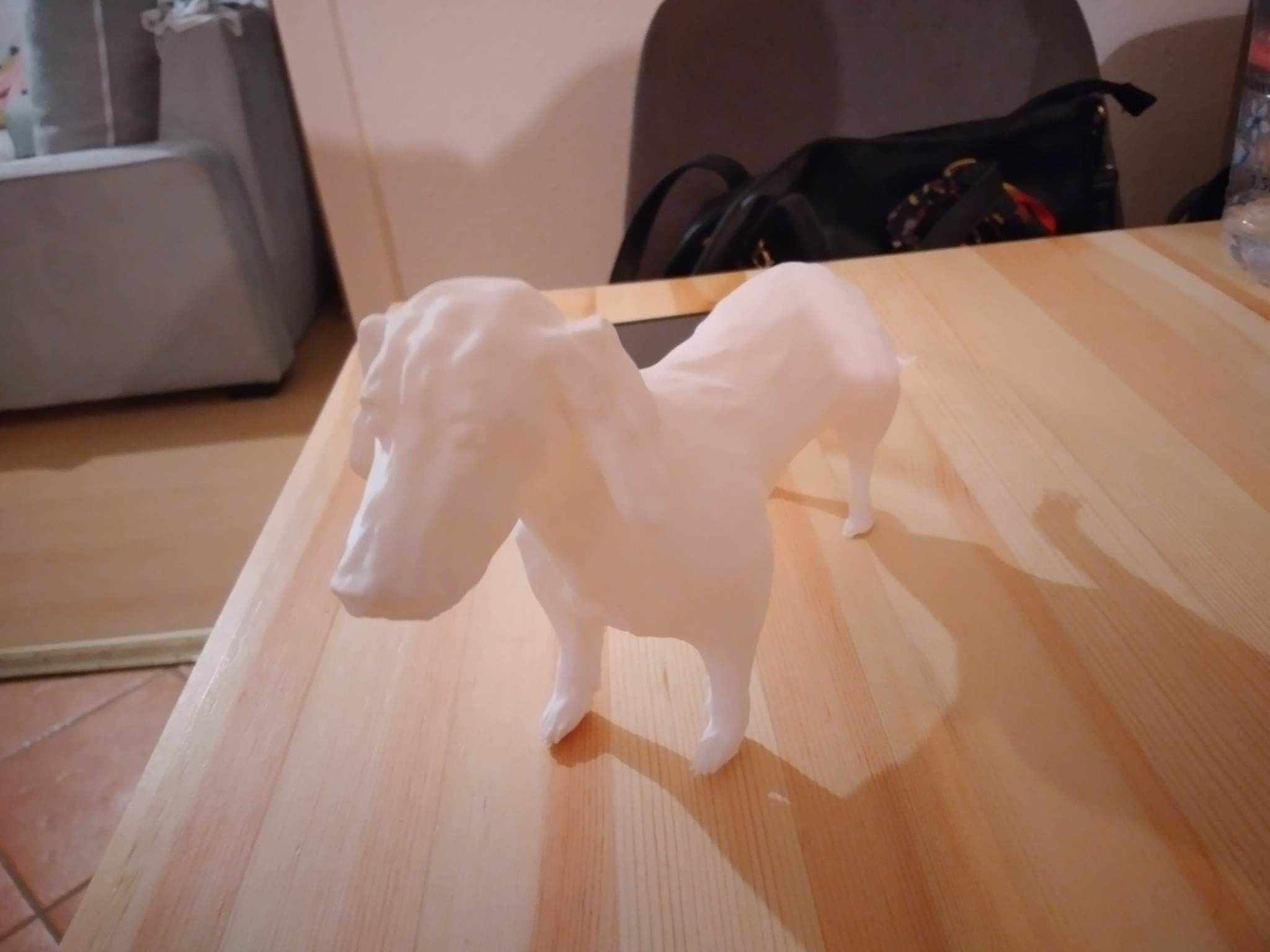 3D printable dog dachsund 3D print model_4