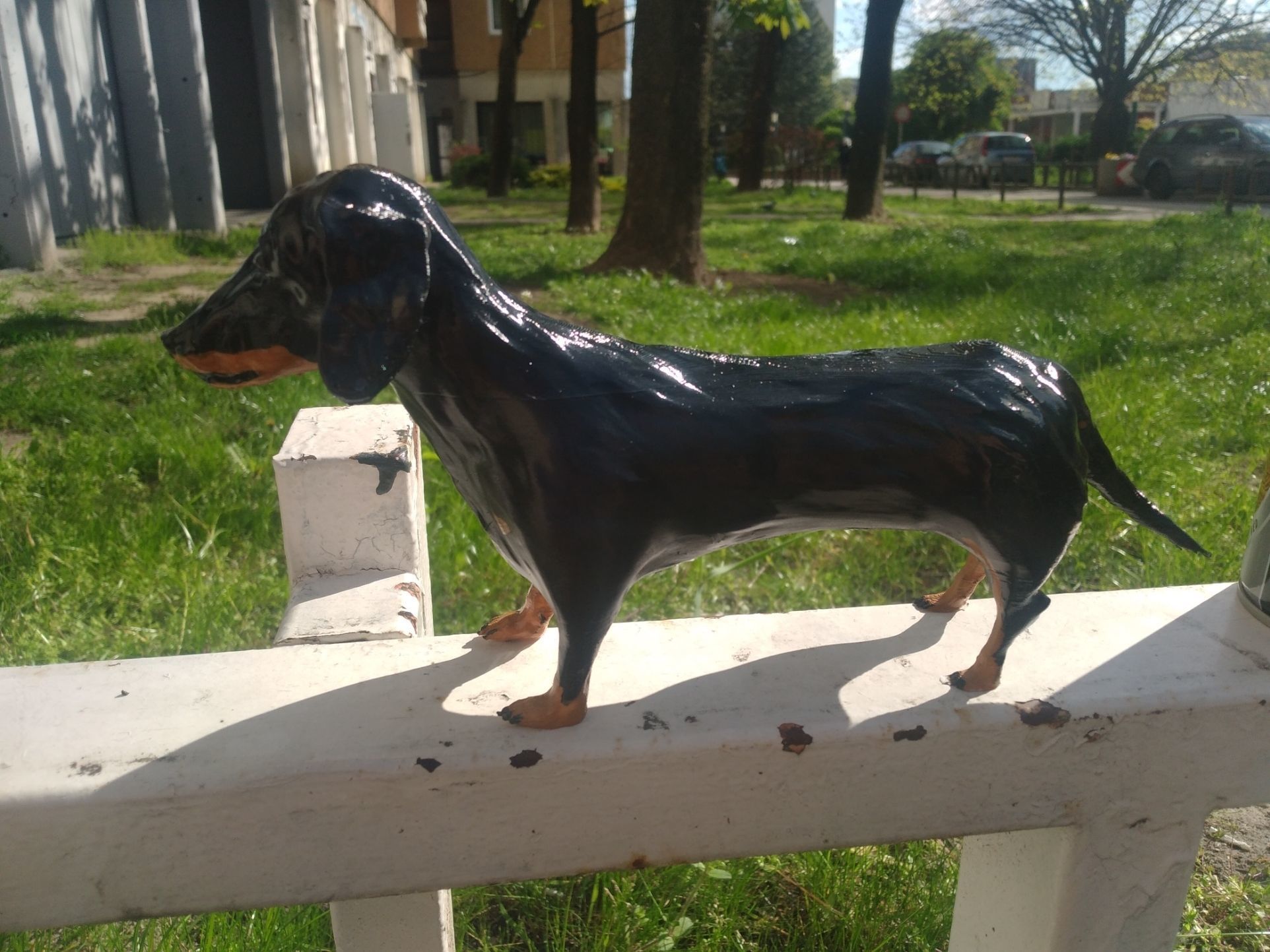 3D printable dog dachsund 3D print model_1