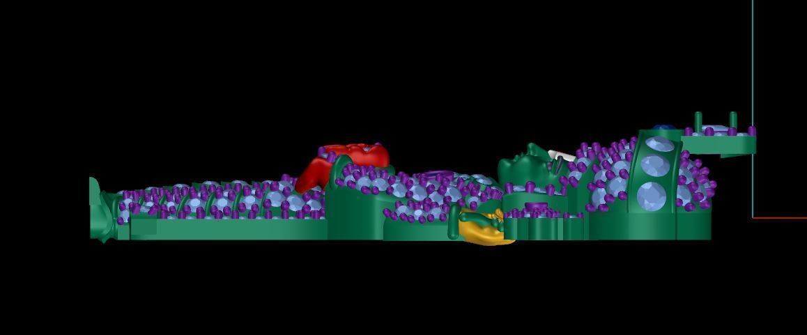 venkateswara balaji pendent 3D print model_2