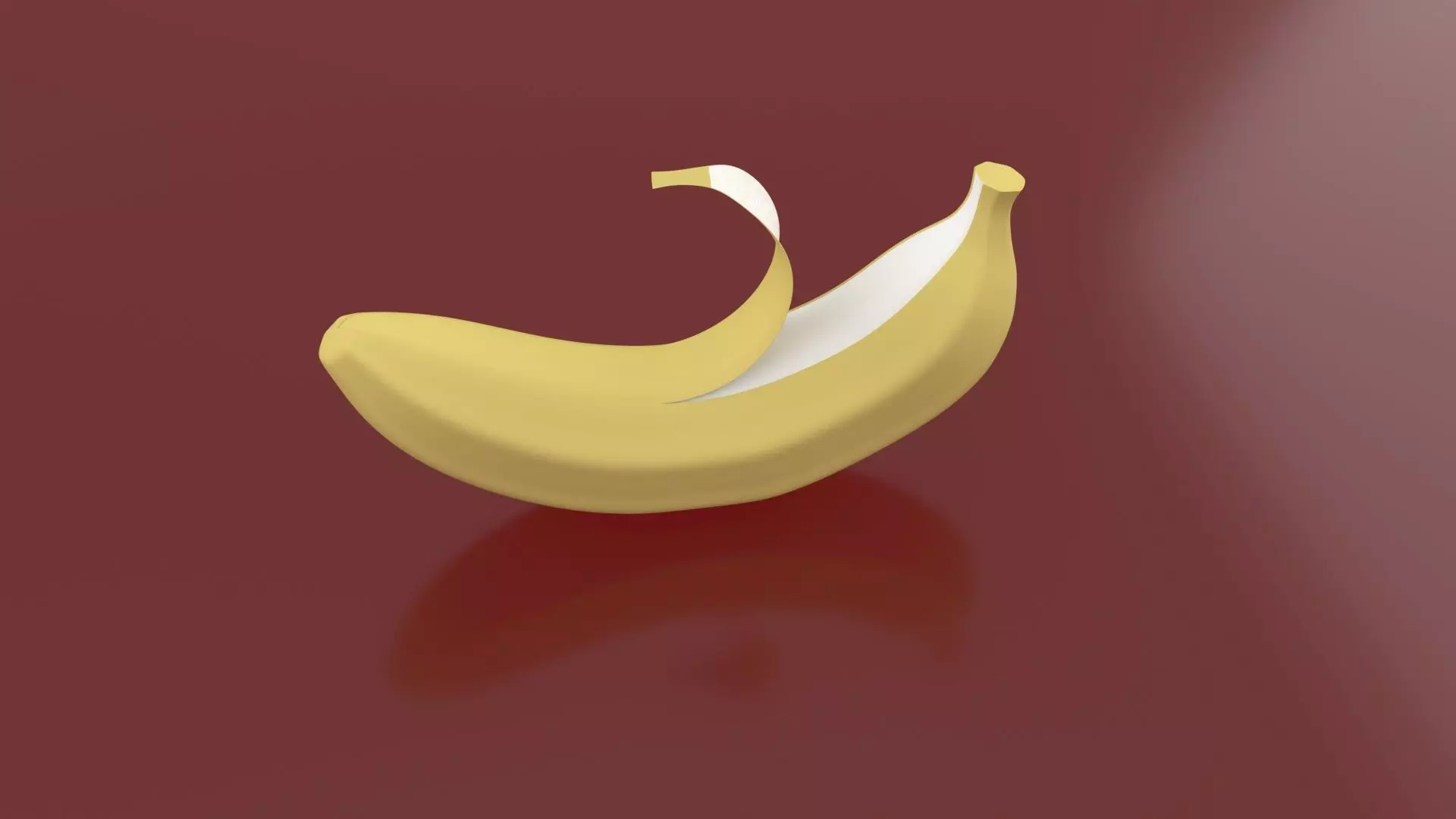 Peeling Banana  3D model_0
