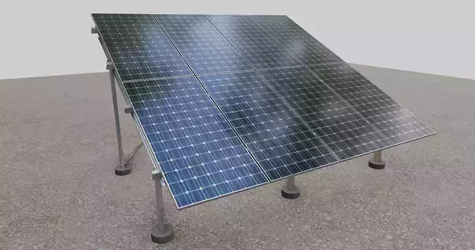 Solar Panel Steel Construction Type 2