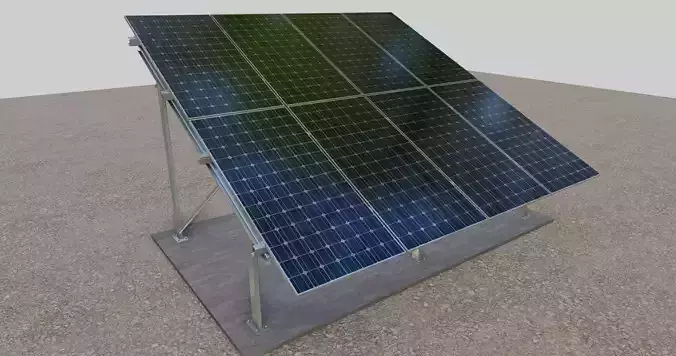 Solar Panel Steel Construction Type 3