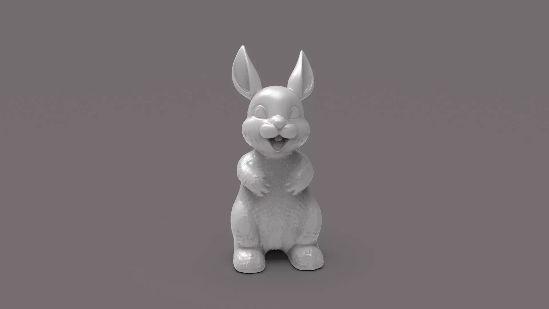 Cute Rabbit 3D print model