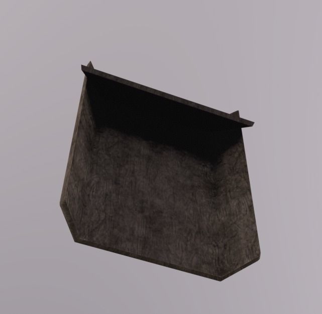 BandStand Low-poly 3D model_5