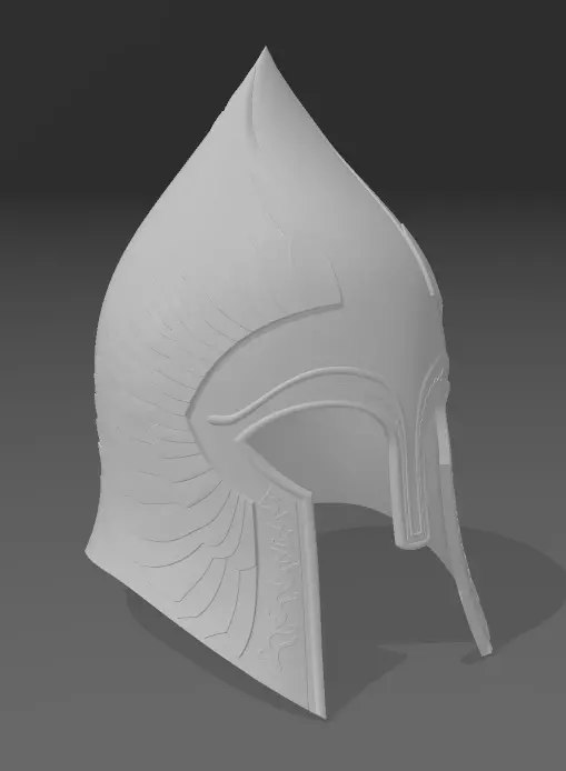 Gondor helm 3D model_0