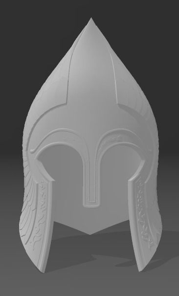 Gondor helm 3D model_1
