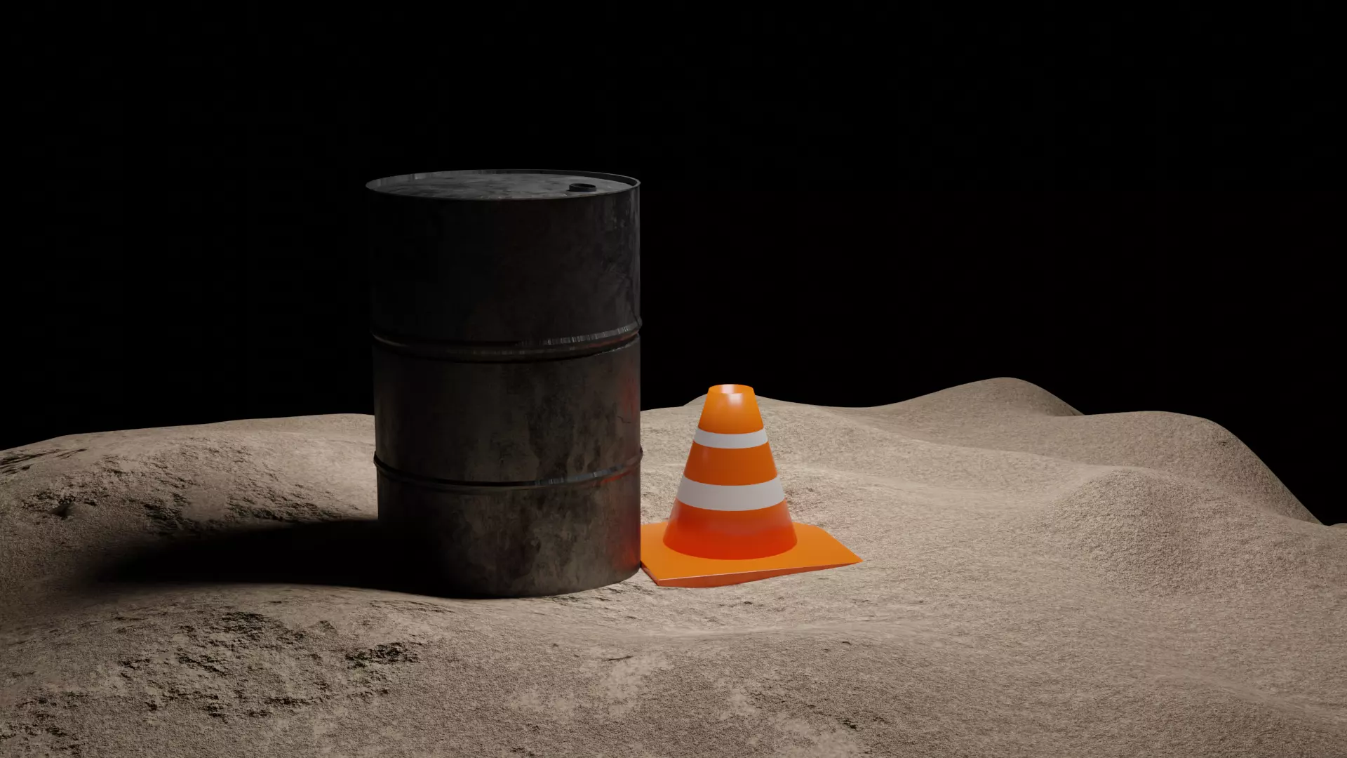 LIQUID DRUM Free 3D model