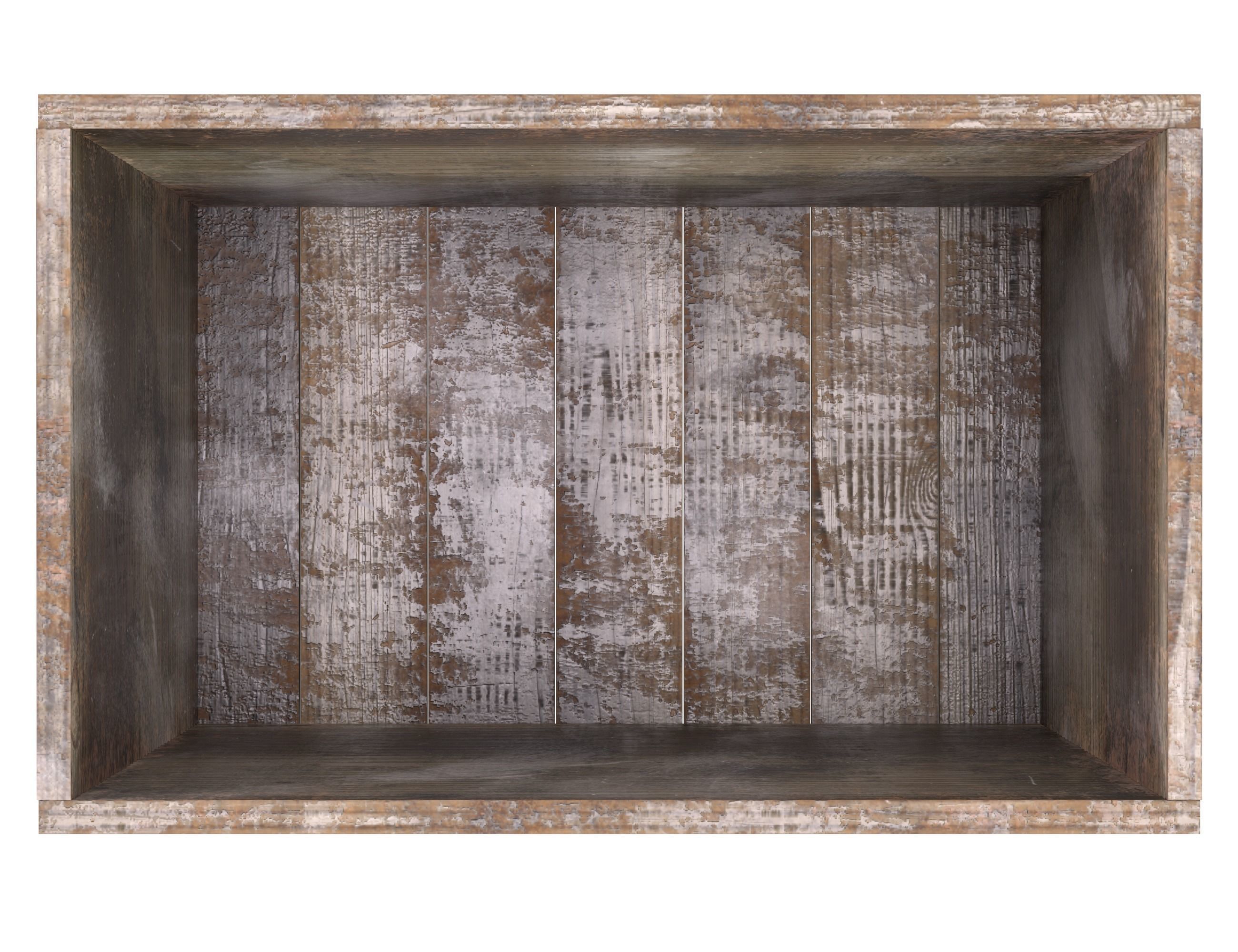 Old wooden boxes 3D Model Collection_28