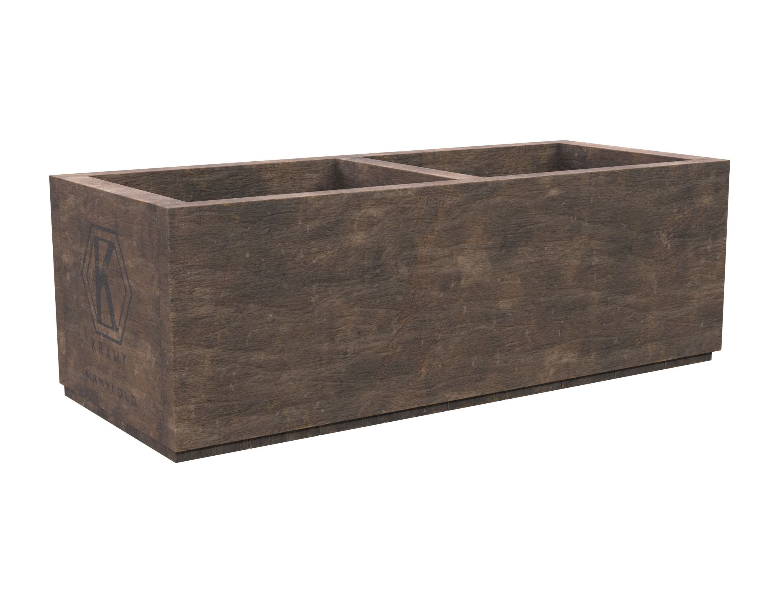 Old wooden boxes 3D Model Collection_32